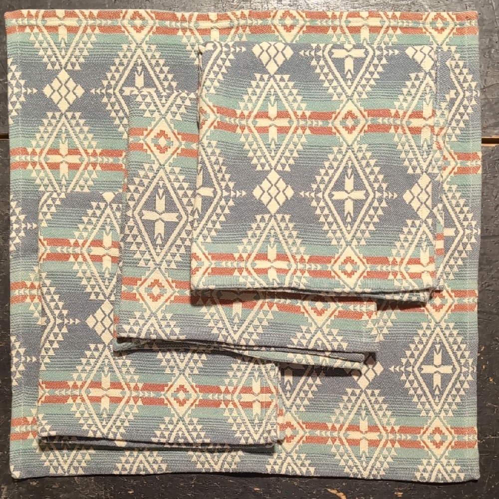 Pendleton Canyonlands Napkins. Set Of Four (4). 100% Cotton